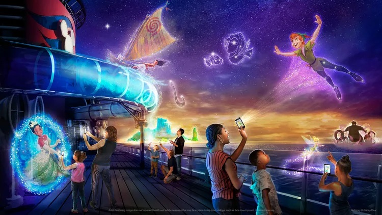 Disney colocará hóspedes dentro de suas histórias a bordo do Disney Wish; vídeo 1 Disney-Uncharted-Adventure