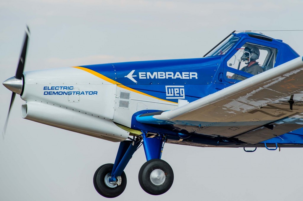 Embraer dá início a ensaios em aeronaves 100% elétricas 1 Electric Demonstrator