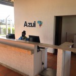 Guichê da Azul no Aeroporto de Comandatuba Guichê da Azul no Aeroporto de Comandatuba