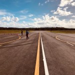 Pista do aeroporto conta com 2 km Pista do aeroporto conta com 2 km
