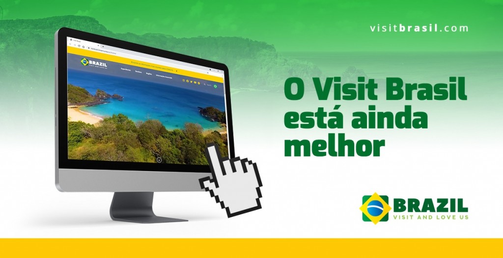 Novo site Visit Brasil da Embratur