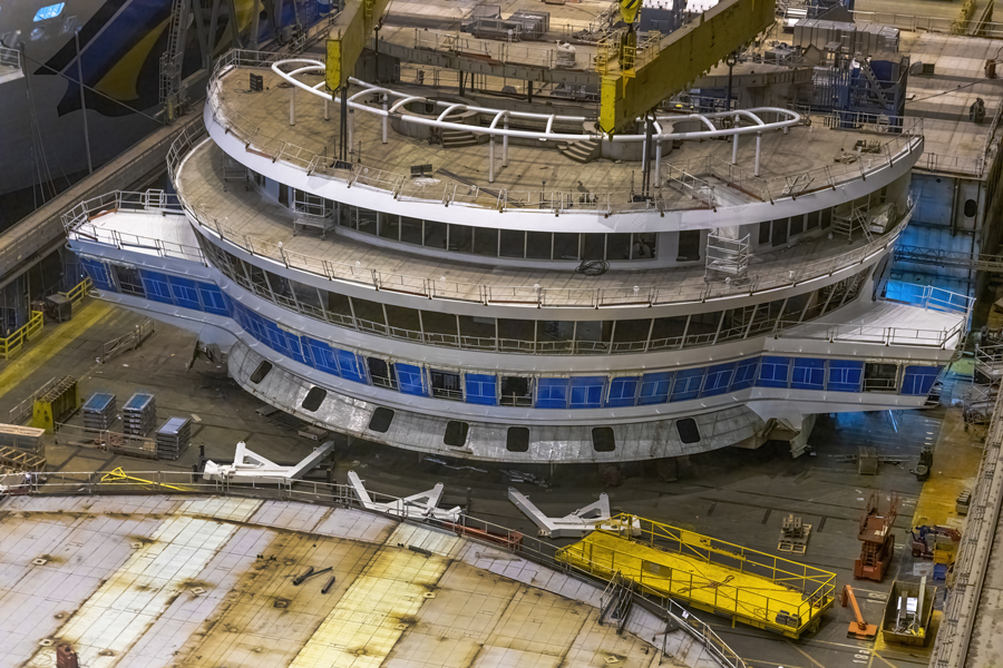 Disney Cruise Line revela avanços na construção do Disney Wish dwcs0298350928340293842342
