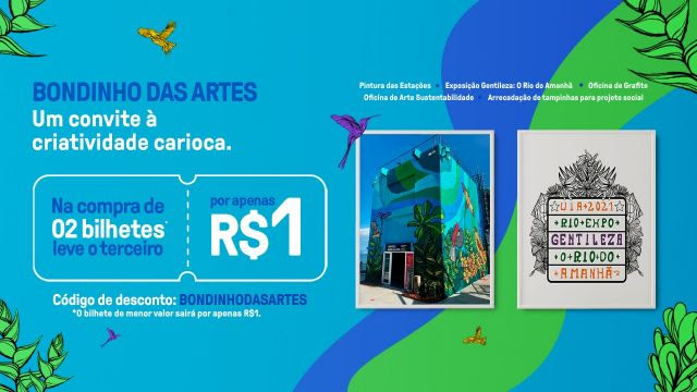 Bondinho Pão de Açúcar realiza exposição e oficinas culturais no mês de agosto unnamed (1)