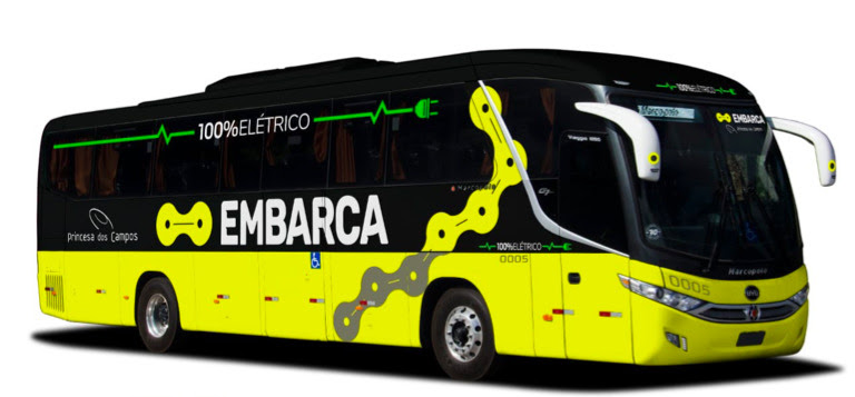 Curitiba terá o primeiro ônibus intermunicipal 100% elétrico do Brasil 1 unnamed