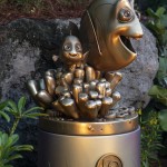 0920ZP 0045DR Disney 50 anos: veja fotos da coleção de esculturas douradas do Magic Kingdom