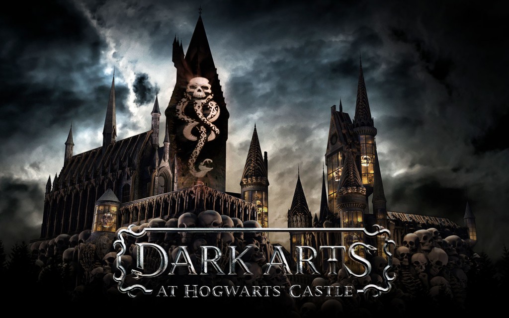 Universal Orlando retoma show noturno no castelo de Hogwarts Dark Arts at Hogwarts Castle