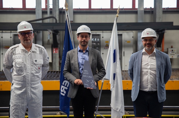 Construção do novo navio da classe 'Sphere' da Princess Cruises tem início image002