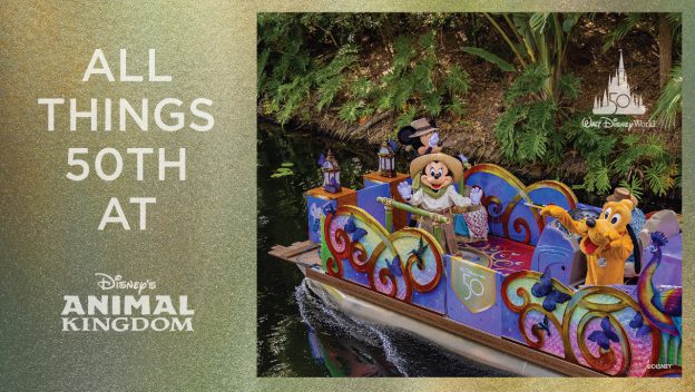 Disney compartilha magia dos 50 anos no Animal Kingdom; veja fotos 1 01