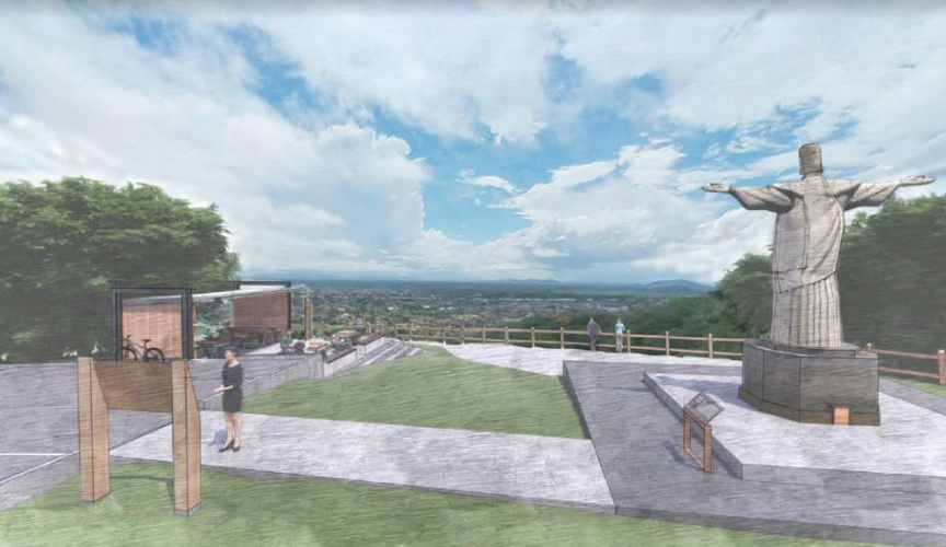 Com Sky walks e mirantes, SP entregará primeira etapa das Rotas Cênicas em 2022 2 Projeto do Mirante do Cristo em Iguape
