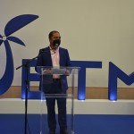 Claudio Junior, durante a abertura do BTM