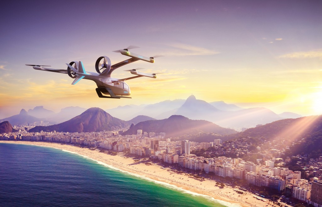 Beautiful panorama of Rio de Janeiro, Brazil