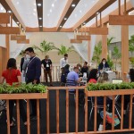 Expositoras da Suíça no espaço Luxury