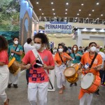 Festa de Pernambuco no anúncio da sede da Abav Expo 2022