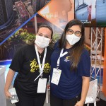 Flaviana Vieira, do Hotel Bristol Guararapes, e Rafaelli Oliveira, do Comfort Hotel