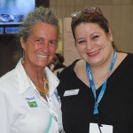 Mari Masgrau, do M&E, Rafaella Brown, do Visit Florida