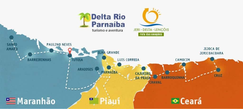 Rota das Emoções completa 16 anos em expansão 2 Mapa da Rota das Emoções