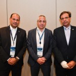 José Ricardo Botelho, CEO da Alta, Roberto Alvo, presidente do Comitê Executivo da Alta, e Gilson Machado Neto, ministro do Turismo