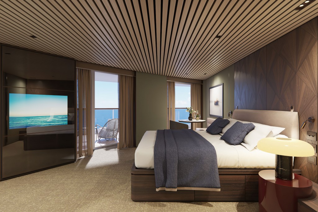 NCL destaca exclusividades do The Haven by Norwegian durante a ILTM 2021 1 norwegianprima-thehaven penthouse com varanda
