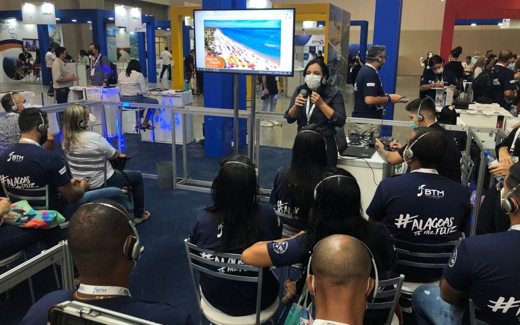 Alagoas realiza capacitação de agentes de viagens no BTM 2021 treinamentobtm1
