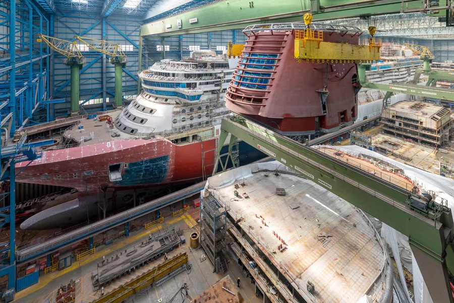 DCL avança na construção do Disney Wish; veja fotos 2 01