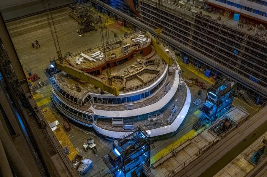 DCL avança na construção do Disney Wish; veja fotos 5 03