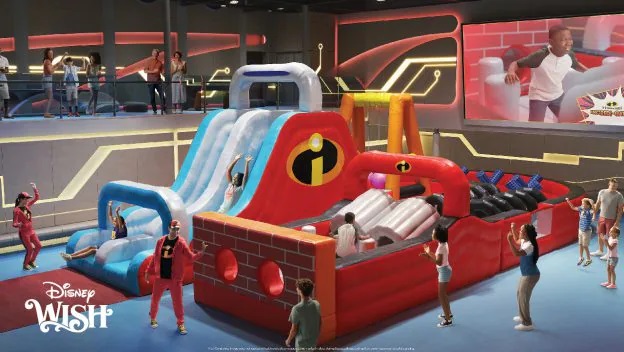 DCL apresenta os jogos de arena esportiva futurística a bordo do Disney Wish 982uliht2y39utih21-624x352