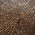Cobertura de piaçava em todas as construções indígenas