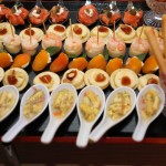 O Ouro Minas Palace Hotel serviu um coquetel de frutos do mar para os participantes