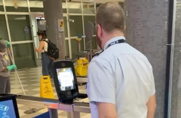 Congonhas testa embarque por reconhecimento facial de tripulantes 1 Crédito Divulgação Infraero (2)
