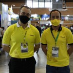 Diogenes Toloni e Danilo Teixeira, da Itapemirim Trasportes Aéreos