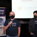 Fábio Mader e Roberto Vertematti, da CVC Corp, durante o evento no Selfie Gramado