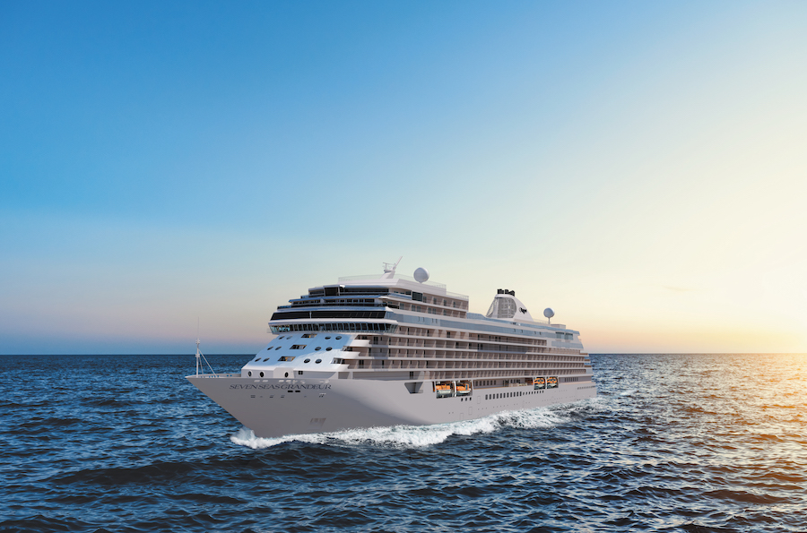 Regent Seven Seas dá início a construção do Seven Seas Grandeur 1 Beautiful Caribbean Sea at sunset
