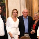 Henrique Machado e Gabriela Schwan, da Swan, com Roy Taylor e Rosa Masgrau, do M&E, e Gisele Lima, da Promo