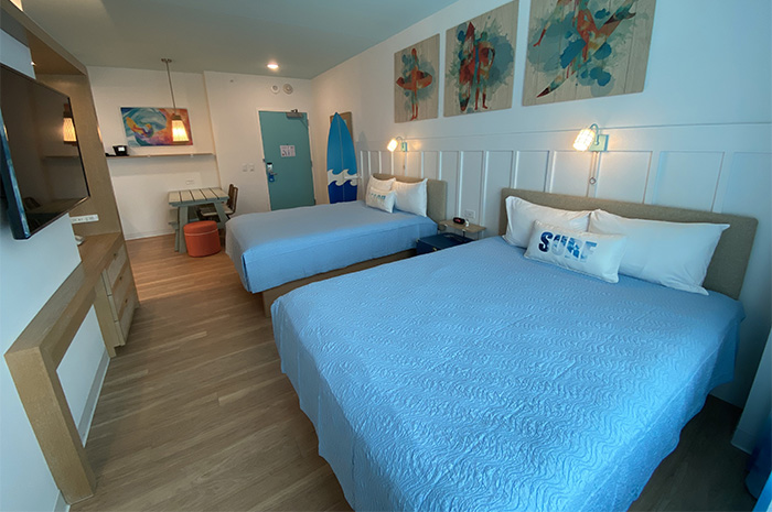 Mais um cômodo da suíte do Surfside Inn