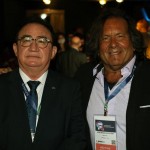 Manoel Linhares, presidente da ABIH, com José Reinaldo Ritter, presidente da ABIH-RS