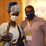 Marly Trindade, da Setur-BA, e Felipe Galvão, da CVC