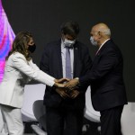 Marta Rossi, Gilson Machado e o senador Lasier Martins