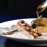 Mathieu Viannay - Pintade rôtie, jus au café, céleri confit, fricassée d'automne-2 ©Air France