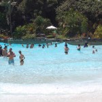 Piscina com ondas no Eco Parque