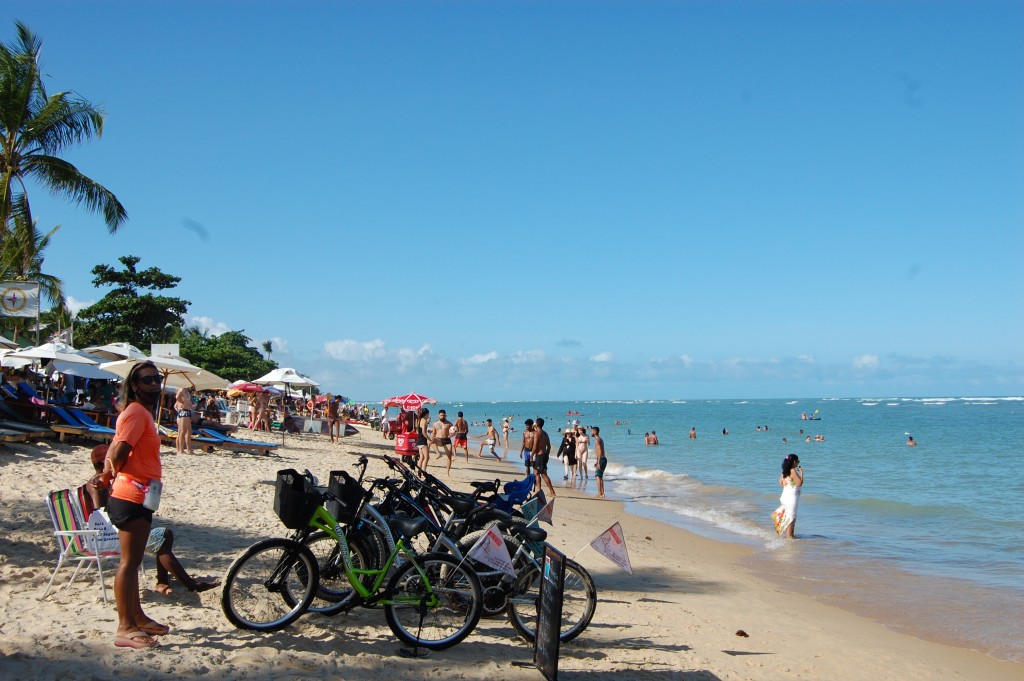 Praia do Mucugê, em Arraial d'Ajuda