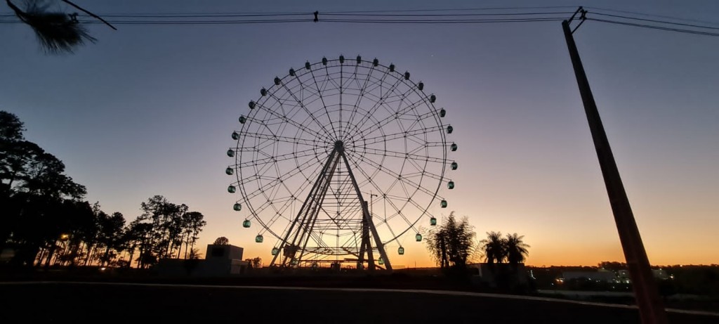 Gramado Parks vai inaugurar roda-gigante em Foz do Iguaçu 1 Roda-gigante - Foz do Iguaçu (2)