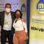 Rodolfo Aquino, do Hotel Grand Mercure Recife, e Margarida Noberto, do Bristol Recife Hotel & Convention