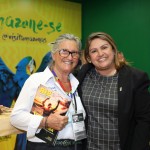 Rosa Masgrau, do M&E, e Ana Cláudia Silva, da Amazonastur