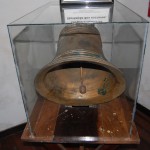 Sino original rachado após badalar por 24 horas sem parar com a notícia da libertação dos nescravos em 1888