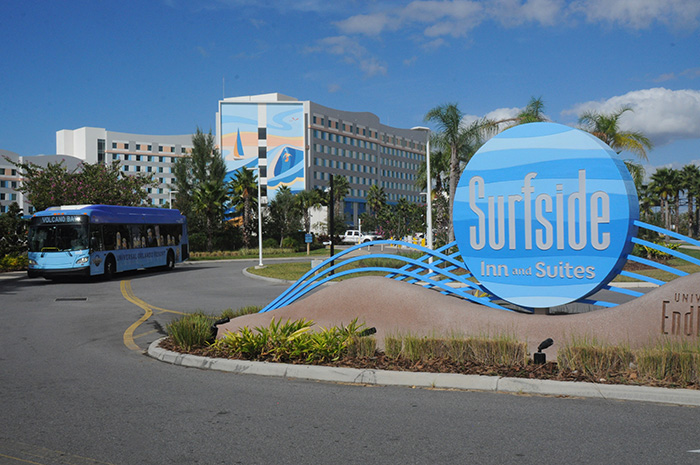 M&E conhece o Surfside Inn, primeiro hotel econômico plus da Universal; fotos 1 Surfside Inn é irmão gêmeo do Dockside Inn