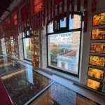 Exposição de estandartes dos blocos de rua do Carnaval de Recife, no Paço do Frevo.