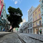 A rua Bom Jesus, localizada no centro histórico de Recife, é considerada a terceira rua mais bonita do mundo.