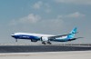 B777X realiza primeiro voo internacional para participar do Dubai Airshow