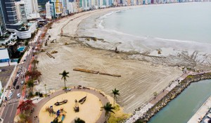 Balneário Camboriú investiu mais de R$ 60 milhões no alargamento da praia