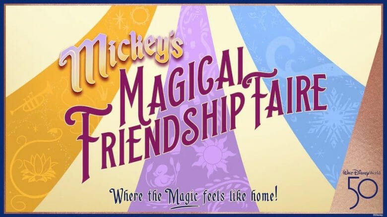 Com novidades, Disney destaca retorno de shows na Flórida e Califórnia em 2022 1 mickeys-magical-friendship-faire-1-780x438